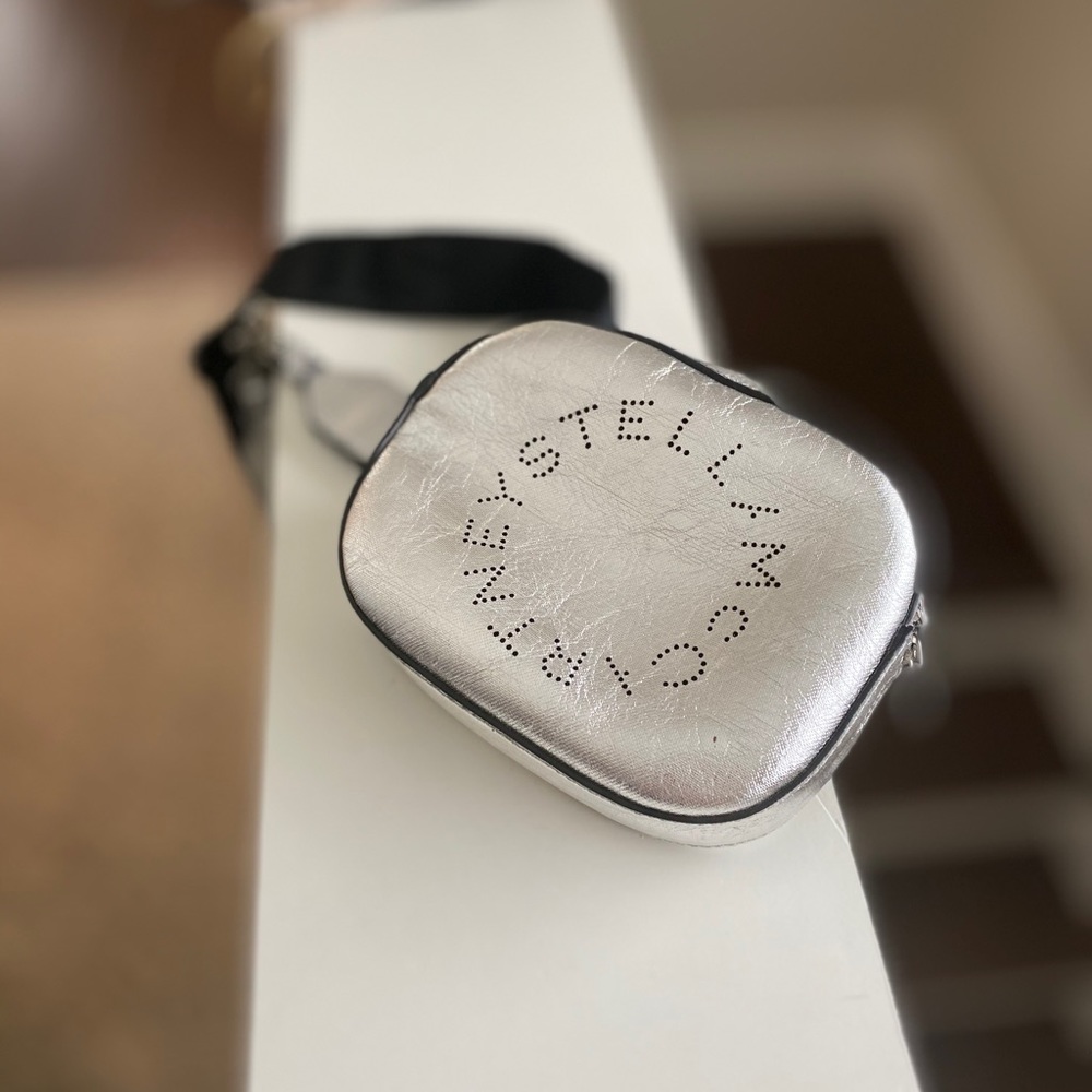 Stella McCartney Silver belted purse